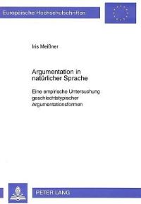 Book Cover for Argumentation in Naturlicher Sprache by Iris Meißner