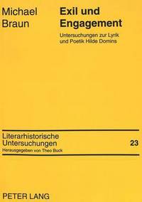 Book Cover for Exil Und Engagement by Michael Braun