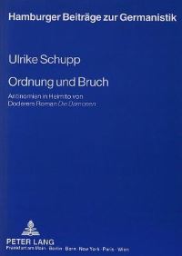 Book Cover for Ordnung Und Bruch by Ulrike Schupp