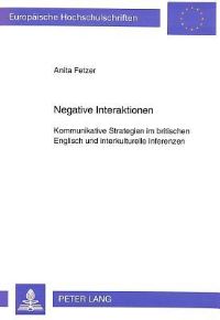 Book Cover for Negative Interaktionen by Anita Fetzer