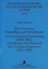 Book Cover for Sino-Amerika: Stereotyp Und Wirklichkeit by Birgit Zinzius