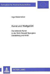 Book Cover for Kunst Und Weltgefuhl by Ingo Kaiserreiner