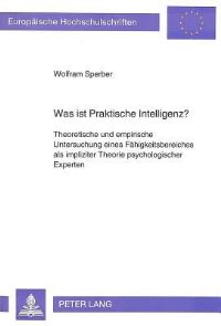 Book Cover for Was Ist Praktische Intelligenz? by Wolfram Sperber