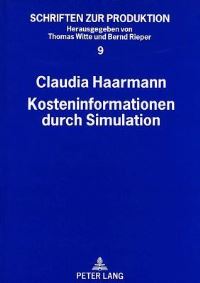 Book Cover for Kosteninformationen Durch Simulation by Claudia Haarmann