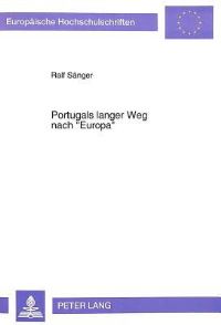 Book Cover for Portugals Langer Weg Nach «Europa>> by Ralf Sänger