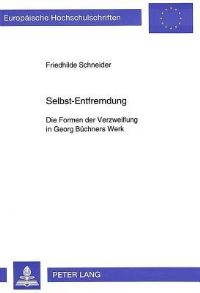 Book Cover for Selbst-Entfremdung by Friedhilde Schneider