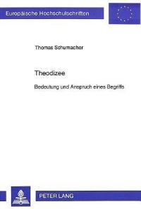 Book Cover for Theodizee by Thomas Schumacher