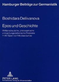 Book Cover for Epos Und Geschichte by Boshidara Deliivanova