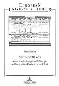 Book Cover for Set Theory Objects by Peter Castine