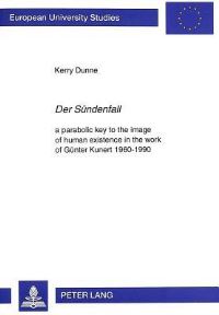 Book Cover for Der Sundenfall by Kerry Dunne