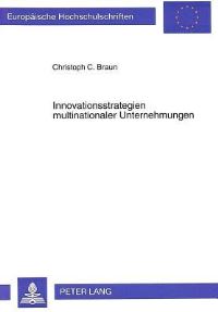 Book Cover for Innovationsstrategien Multinationaler Unternehmungen by Christoph C Braun