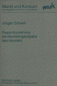 Book Cover for Reparaturservice Als Marketingaufgabe Des Handels by Jürgen Schwill