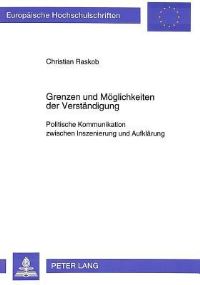 Book Cover for Grenzen Und Moglichkeiten Der Verstandigung by Christian Raskob