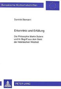 Book Cover for Erkenntnis Und Erfullung by Dominik Biemann