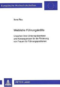 Book Cover for Weibliche Fuhrungskrafte by Ilona Rau