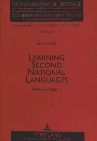 Book Cover for Learning Second National Languages by Eero J Laine