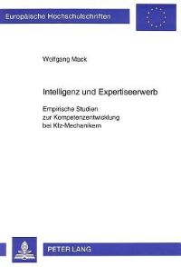 Book Cover for Intelligenz Und Expertiseerwerb by Wolfgang Mack