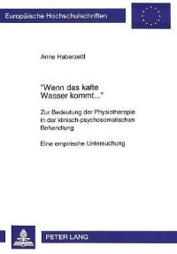 Book Cover for «Wenn Das Kalte Wasser Kommt...>> by Anne Haberzettl