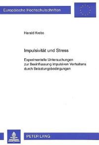 Book Cover for Impulsivitat Und Stress by Harald Krebs