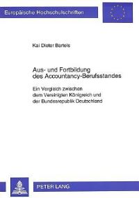 Book Cover for Aus- Und Fortbildung Des Accountancy-Berufsstandes by Kai Dieter Bartels