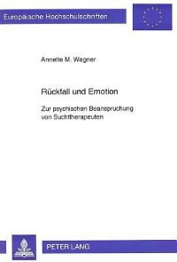 Book Cover for Ruckfall Und Emotion by Annette M Wagner