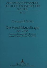 Book Cover for Der Handelsbeauftragte Der USA by Christoph B Schiltz