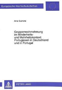 Book Cover for Gruppenwahrnehmung Im Minderheits- Und Mehrheitskontext by Ana Guinote