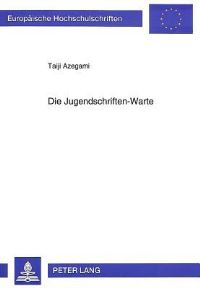 Book Cover for Die Jugendschriften-Warte by Taiji Azegami
