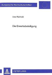 Book Cover for Die Erwerbsbeteiligung by Uwe Reinhold
