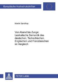 Book Cover for Von Abend Bis Zunge by Martin Sandhop