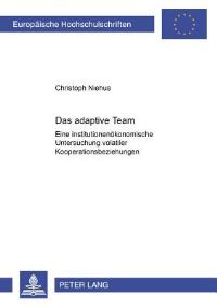 Book Cover for Das Adaptive Team by Christoph Niehus