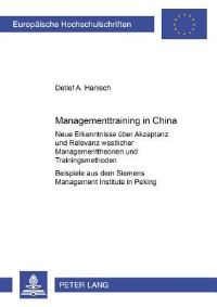 Book Cover for Managementtraining in China by Detlef A Hanisch