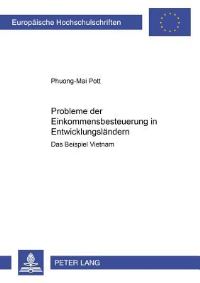 Book Cover for Probleme Der Einkommensbesteuerung in Entwicklungslandern by PhuongMai Pott