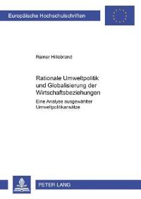 Book Cover for Rationale Umweltpolitik Und Globalisierung Der Wirtschaftsbeziehungen by Rainer Hillebrand