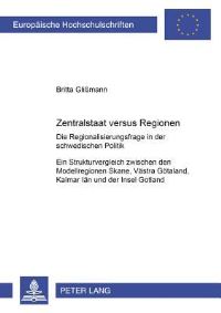 Book Cover for Zentralstaat Versus Regionen by Britta Glißmann