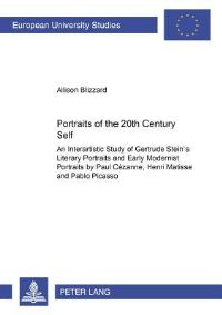 Book Cover for Portraits of the 20th Century Self by Allison Blizzard