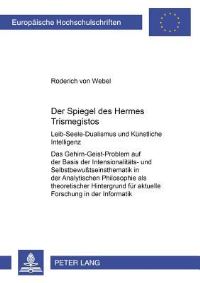 Book Cover for Der Spiegel Des Hermes Trismegistos by Roderich von Webel