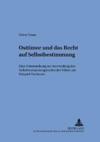 Book Cover for Osttimor Und Das Recht Auf Selbstbestimmung by Oliver Franz