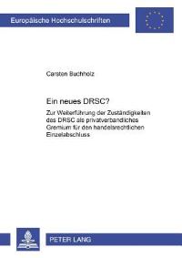Book Cover for Ein Neues DRSC? by Carsten Buchholz