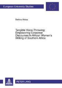 Book Cover for Tangible Voice-Throwing by Bettina Weiss