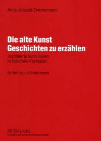 Book Cover for Die Alte Kunst Geschichten Zu Erzahlen by Antje JanssenZimmermann