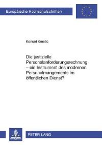 Book Cover for Die Justizielle Personalanforderungsrechnung by Konrad Kmetic