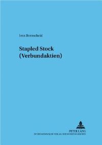 Book Cover for Stapled Stock (Verbundaktien) by Jens Bornscheid