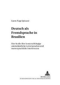 Book Cover for Deutsch Als Fremdsprache in Brasilien by Karen Pupp Spinassé