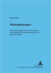 Book Cover for Aktiengattungen by Marcel Polte