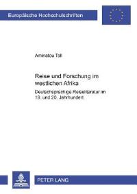 Book Cover for Reise Und Forschung Im Westlichen Afrika by Aminatou Tall
