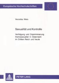 Book Cover for Sexualitat Und Kontrolle by Veronika Weis