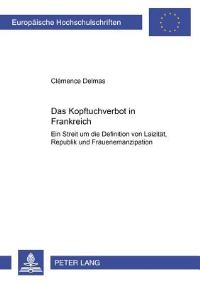 Book Cover for Das Kopftuchverbot in Frankreich by Clémence Delmas
