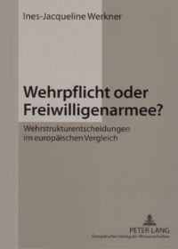 Book Cover for Wehrpflicht Oder Freiwilligenarmee? by InesJacqueline Werkner