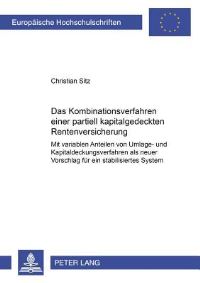 Book Cover for Variable Anteile Im Kombinationsverfahren Einer Partiell Kapitalgedeckten Rentenversicherung by Christian Sitz